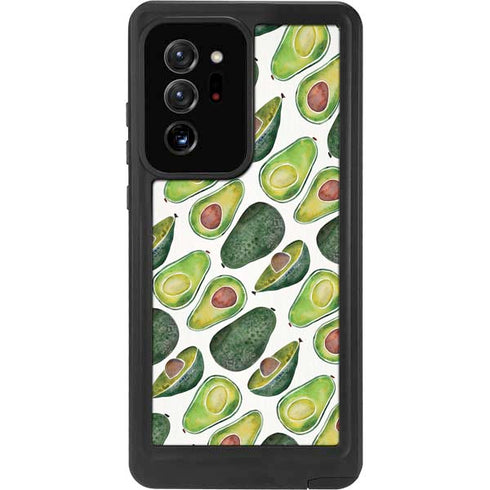Cat Coq Avocados Galaxy Note20 Ultra 5G Waterproof Case